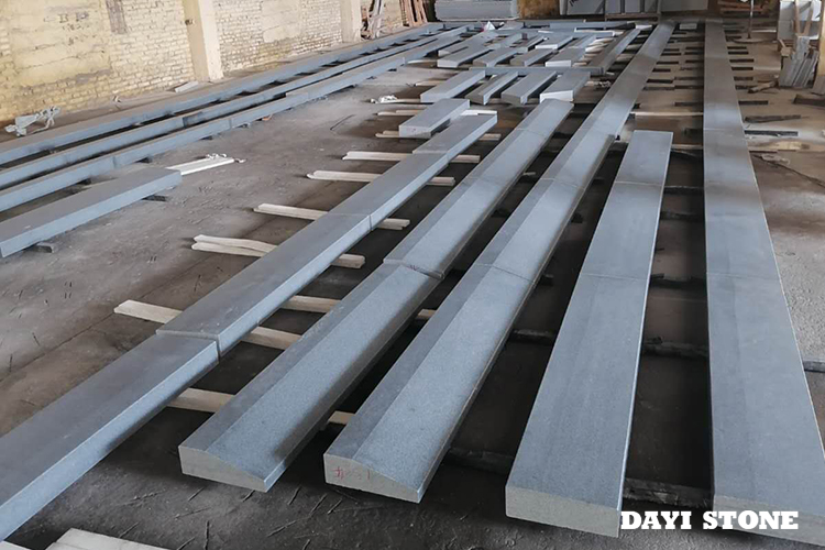 G654 Dark grey granite Stone Coping Honed - Dayi Stone